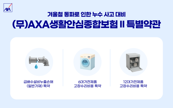 [이미지] AXA손해보험 &lsquo;(무)AXA생활안심종합보험Ⅱ&rsquo; 특별약관 (자료제공 : 악사손보)