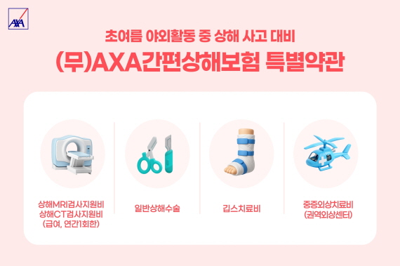 [사진자료] AXA손해보험의 상해 사고 보장 상품 &lsquo;(무)AXA간편상해보험&rsquo;